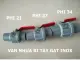 Van nhựa khoá nước, Van nhựa bi inox tay gạt, van nhựa trơn phi 21, 27, 34 Kinghorse TAIJAAN Đài Loan. 