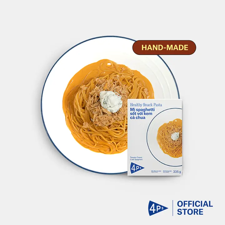 [Giao HCM] Pizza 4P's Original Mì Ý Cua Kem Cà Chua 335Gr