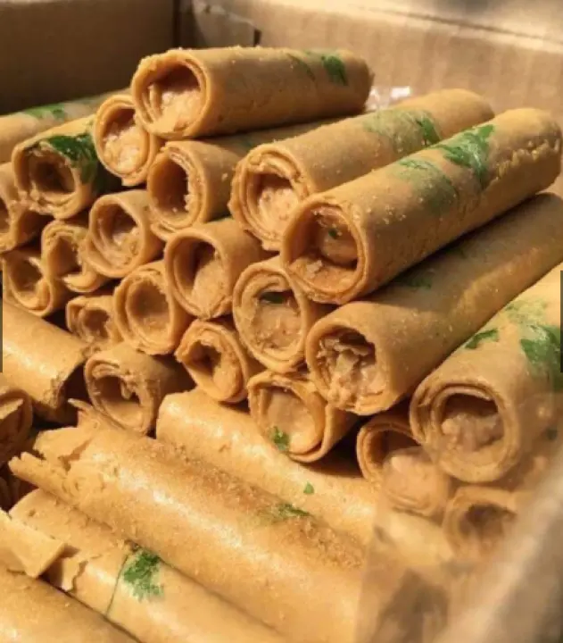 BÁNH ỐNG NHÂN KEM ĐẬU PHỘNG