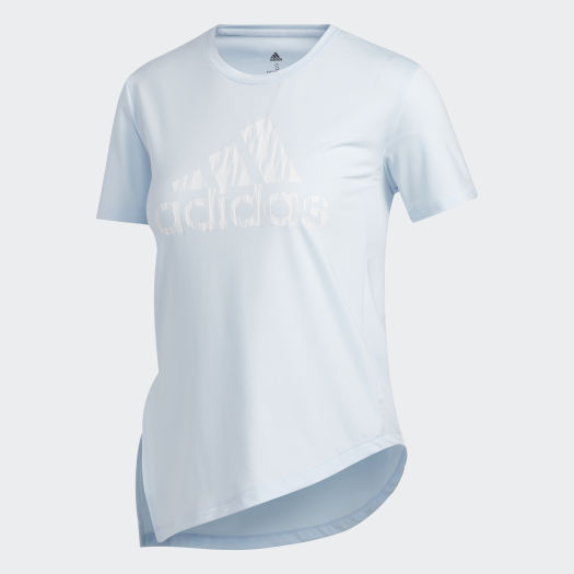 adidas TRAINING Badge of Sport Tee Women blue FJ7327 - Áo thể thao nữ |  ĐồLótĐẹp.vn