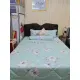 🆘MÃ GIẢM SỐC🆘Trọn bộ chăn ga gối tencel modal vải lụa nhập cao cấp 100% natural, bộ 5 món gồm chăn chần bông lông vũ. 