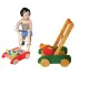 Xe Tập Đi Bằng Gỗ 3 Con Gà Cao Cấp Cho Bé Yêu. 