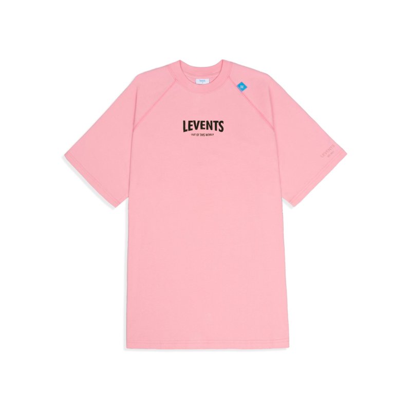 [DF]LEVENTS® Áo thun RAGLAN SPACE TEE / PINK