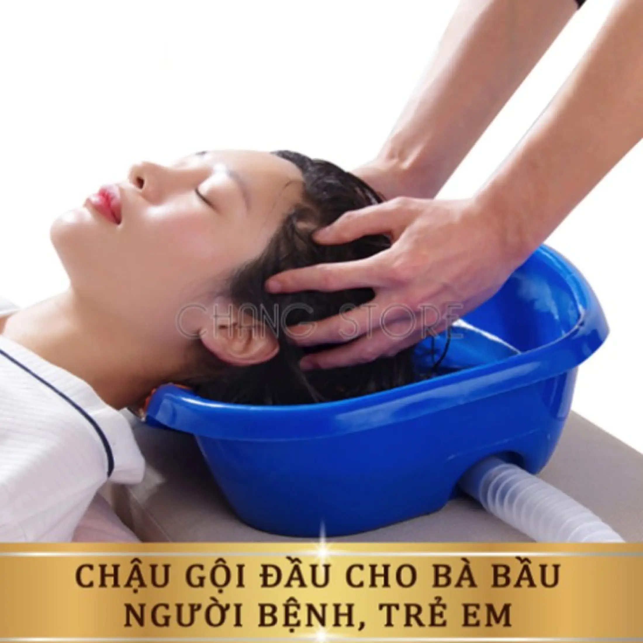 Chậu Gội Đầu tại giường