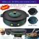 Nồi Lẩu Nướng Đa Năng, Bếp Lẩu Nướng 2 Ngăn 2 Trong 1, Bếp Lẩu Nướng Loại To.  Mặt Nồi Tráng Men Chống Dính Cao Cấp, Nướng Và Lẩu Cùng 1 Lúc Tiện Dụng Cho Mọi Gia Đình-[ BẢO HÀNH 1 ĐỔI 1 TRÊN TOÀN QUỐC]. 