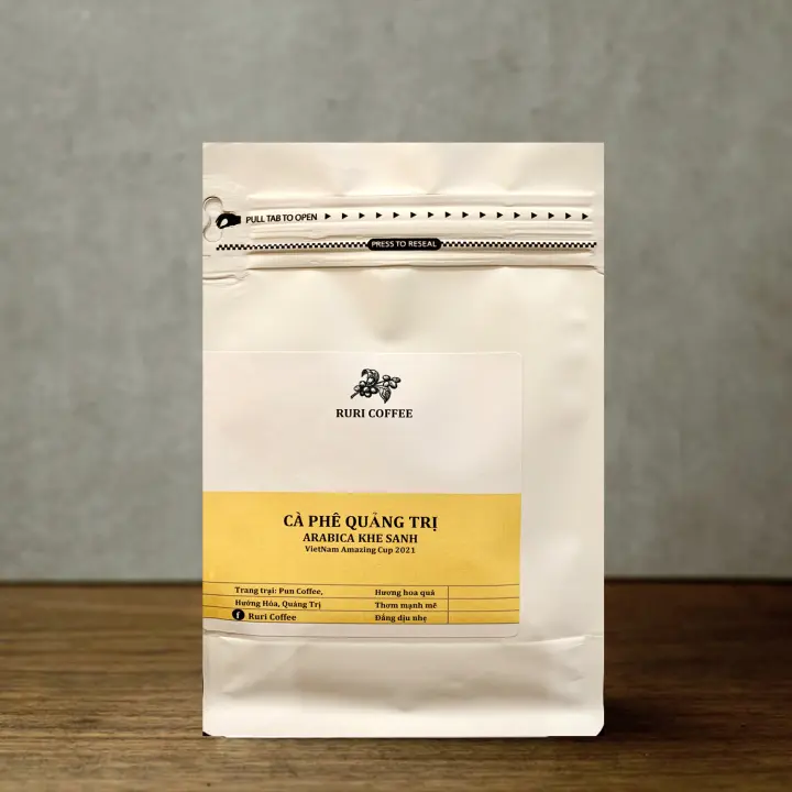 250gr Cà phê Arabica Khe Sanh Quảng Trị- Sơ chế Natural – Giải Nhất Cà phê đặc sản Việt Nam 2021 – No Brand – top1shop