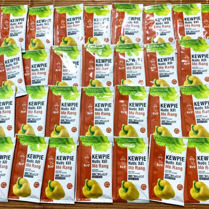 20 gói mè rang kewpie cực ngon dùng chấm rong và rau sống