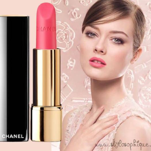 Son Chanel Rouge Allure Velvet 42 L'eclatante Hồng Baby - Son thỏi |  