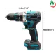 Máy khoan pin 3 chức năng 18V không chổi than (Mẫu 3). 