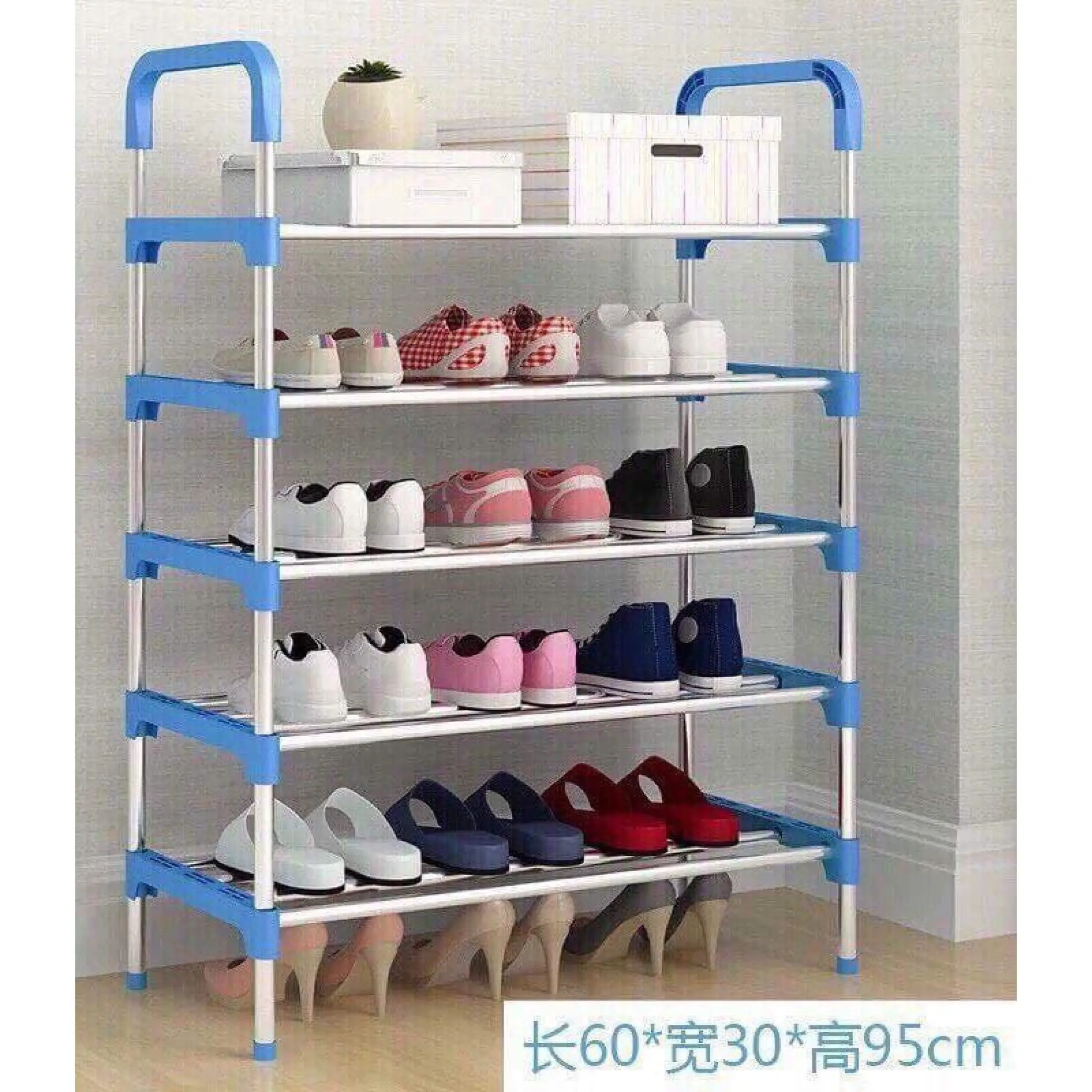 Kệ Giày 5 Tầng Inox