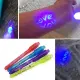 Bút mực tàng hình độc đáo có đèn UV soi tiền giả. 