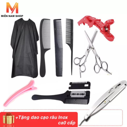 Bộ dụng cụ cắt tóc chuyên nghiệp YN118 AL  Megaplazacomvn