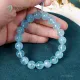 Vòng tay Aquamarine ngọc hải lam size 10 li phong thủy mệnh Thủy, Mộc | Hoa Minh Gem. 