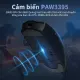 Delux M600 Series Wired & Wireless Rechargeable Gaming Mouse MAX 26000 DPI PAW3395 PAW3311 PMW3325 52g light-weight Mass-centralized Design PC/Laptop/Windows. 