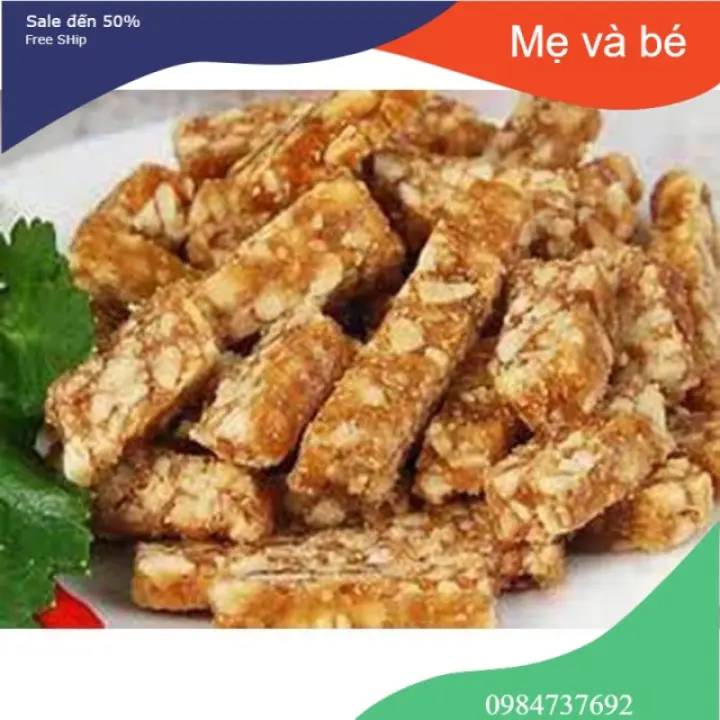 500G KẸO LẠC NHÀ LÀM GIÒN TAN BAO NGON GIÒN