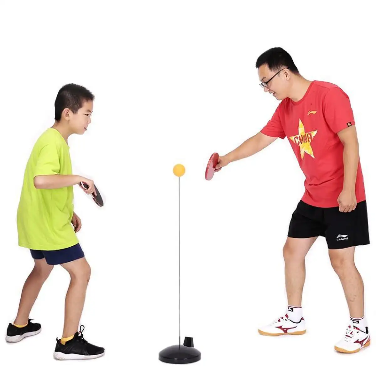 TRÒ CHƠI Bóng bàn luyện phản xạ cho bé - Bộ đồ chơi bóng phản xạ - Dụng