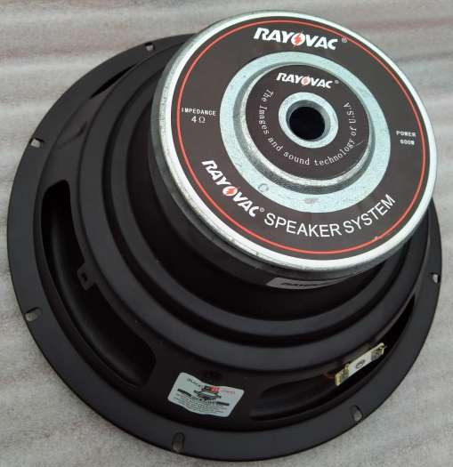 LOA SIÊU TRẦM 25 RAYOVAC CÔN 38 - GIÁ 1 