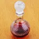 Vỏ Chai Rượu Thủy Tinh 1000ML cao cấp mẫu Trụ Tròn họa tiết nổi  sang trọng. 