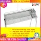 Bếp nướng than hoa TopV VCL thay đổi chiều cao vỉ Inox không gỉ sét chống cháy thực phẩm an toàn sức khỏe không cần quạt bếp nướng không khói bếp nướng ngoài trời bếp nướng than hoa vuông. 