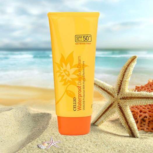 cellio waterproof sun cream