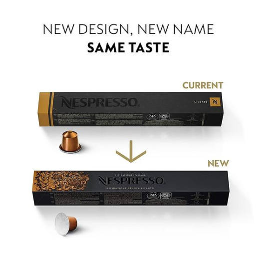 Nespresso Coffee Capsule ISPIRAZIONE 