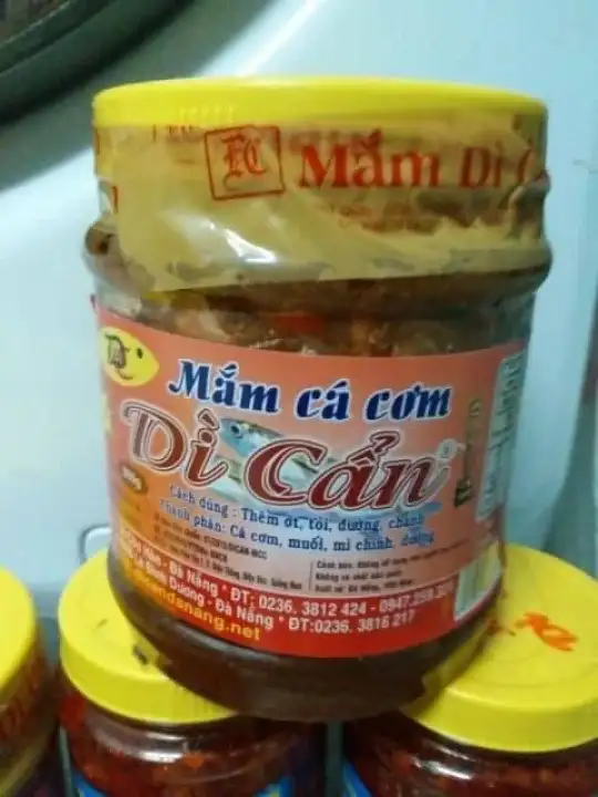 Mắm cá cơm Dì Cẩn Đà Nẵng hủ 500mg