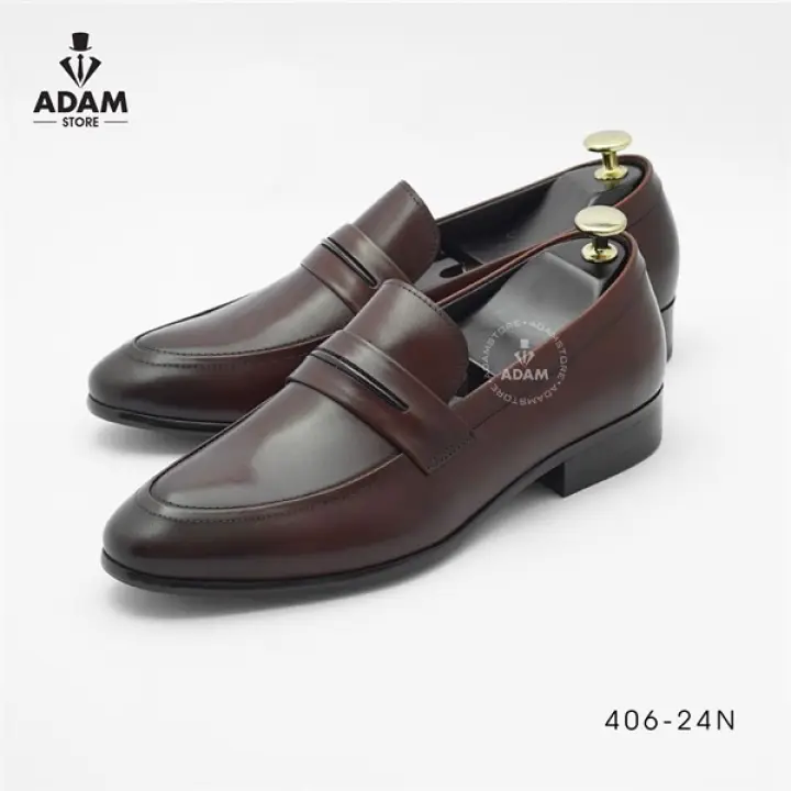 Giày da nam Hàn Quốc NÂU 406-24N