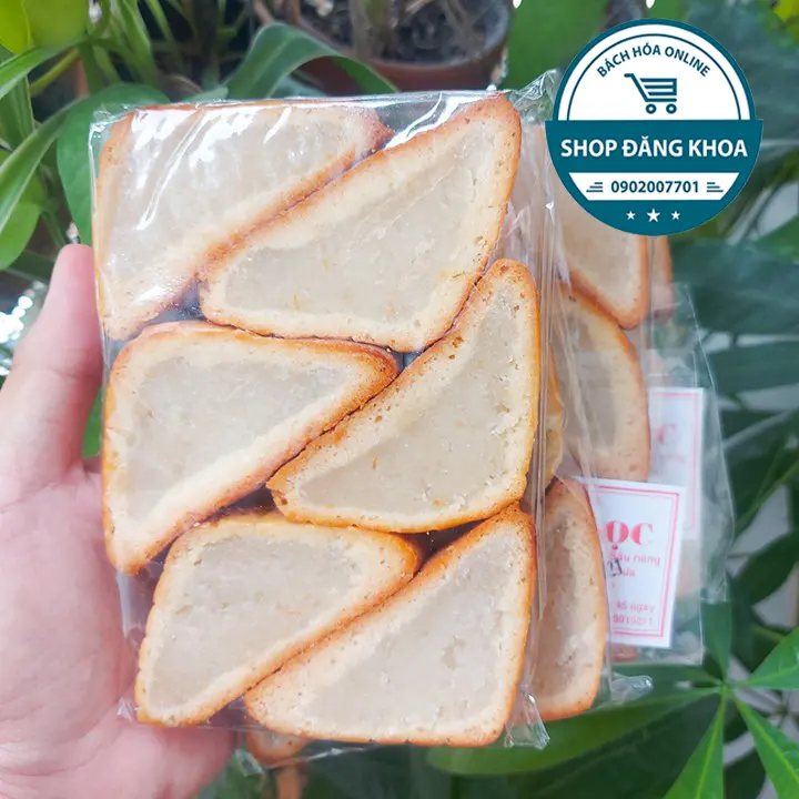 [Quà Tết 2022] Bánh Xà Lam gói 6 cái (200g) – Bánh dừa dẻo – Bánh ăn vặt – Bánh in dừa-đồ ăn vặt-ăn vặt – No Brand – top1shop