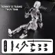 Mô hình Robot Figure Dummy 13 Nhân Vật in 3D với khớp nối linh hoạt cử động siêu thật, tạo nhiều kiểu dáng các nhân vật. 
