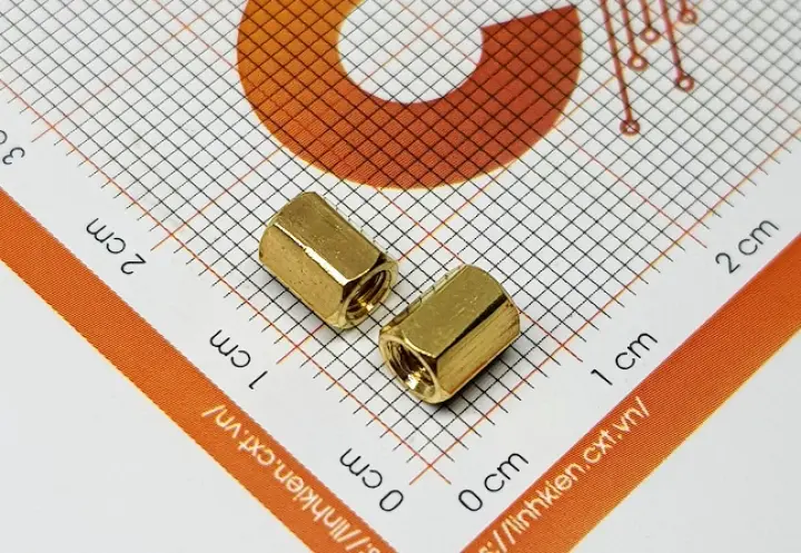 Cọc đồng M2.5 8mm 18mm Cái-Cái