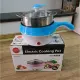 Ca nấu mì , nồi lẩu điện siêu tốc  mini 2 tầng size 18cm , tặng kèm vỉ hấp inox .. 