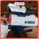 Đồ Chơi Trẻ Em Phóng Xốp Neft Cỡ Lớn SHOTGUN 2 VIÊN - Nhựa ABS Bền - 2 Màu Xanh Dương + Trắng. 