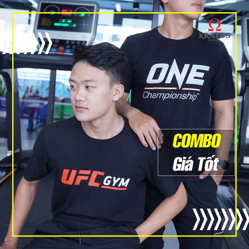 [YP] Áo thun UFC Gym  One Championship [Ảnh Thật - Cotton Cao Cấp]