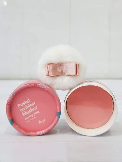 Phấn Má Hồng Lovely Me:ex Pastel Cushion Blusher The Face shop - Phấn má |  