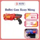 Đồ Chơi Trẻ Em Phóng Xốp Neft Cỡ Vừa BULLET GUN XOAY NÒNG - Nhựa ABS An Toàn Với Trẻ Em. 