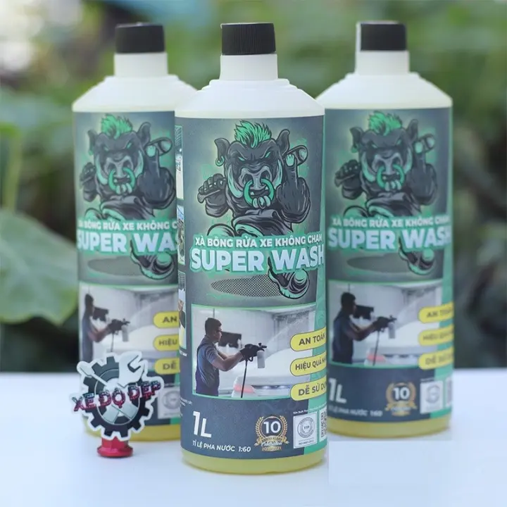 Xà bông rửa xe không chạm Sprayking Super Wash 1L Nước rửa xe sprayking wash 1L