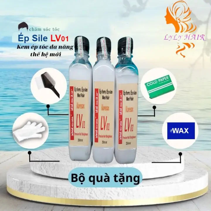 Combo  Ép Side Tóc Nam Ép Tóc Mai Cho Nam Kèm Bộ Dụng Cụ Làm Tóc .(ép side . ép form . tóc nam)