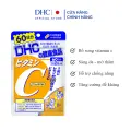 Viên uống DHC Bổ Sung Vitamin C túi 60 Ngày 120 Viên của Nhật Bản giúp