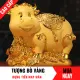 Tượng Con Bò Trang Trí Đựng Tiền Cao 24cm. 