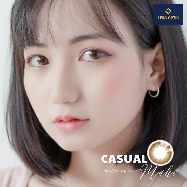 Kính áp tròng SEED 1 ngày - Màu Sweetie Make, lens SEED eye coffret 1 day UV- Lens Optic