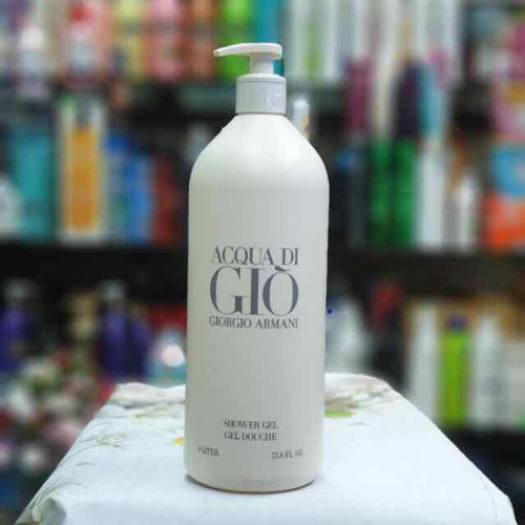 giorgio armani acqua di gio shower gel 33.8 oz 1l new