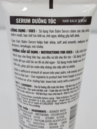 Serum Dưỡng Tóc Bóng Mượt Hạn Chế Khô Xơ Chẻ Ngọn LAVOX Nano Complex Hair Balm Serum 60ml - Sản phẩm chăm sóc tóc Serum Dưỡng Tóc Bóng Mượt Hạn Chế Khô Xơ Chẻ Ngọn LAVOX Nano Complex Hair Balm Serum 60ml - Sản phẩm chăm sóc tóc