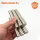 Nam châm viên tròn 15x1/2/3/4/5/10/20mm loại nam châm đất hiếm. 