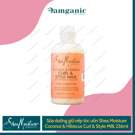 Sữa dưỡng giữ nếp tóc uốn Shea Moisture: Sử dụng sữa dưỡng giữ nếp tóc uốn Shea Moisture để điều chỉnh kiểu tóc và giữ nếp tóc lâu dài. Được làm từ các thành phần tự nhiên, sản phẩm sẽ bảo vệ tóc khỏi các tác động tiêu cực và tạo cảm giác mềm mượt cho mái tóc của bạn. Hãy để tóc uốn của bạn thăng hoa với sản phẩm này.