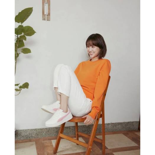 puma skye clean pink