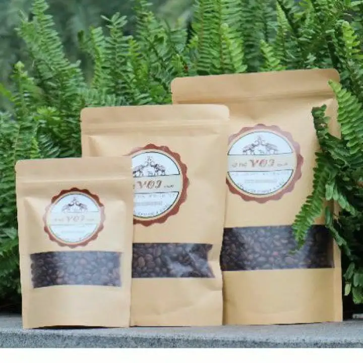 Cà phê Voi Thái nguyên hạt gói 100g – No Brand – top1shop