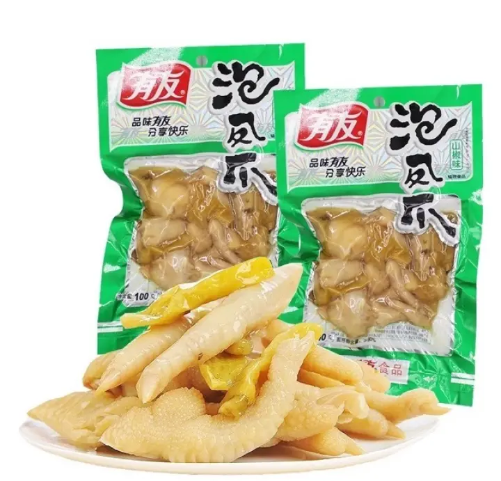 Chân Gà Yuyu Cay Siêu Ngon - Gói 100gr-180gr-210gr [SIÊU RẺ]