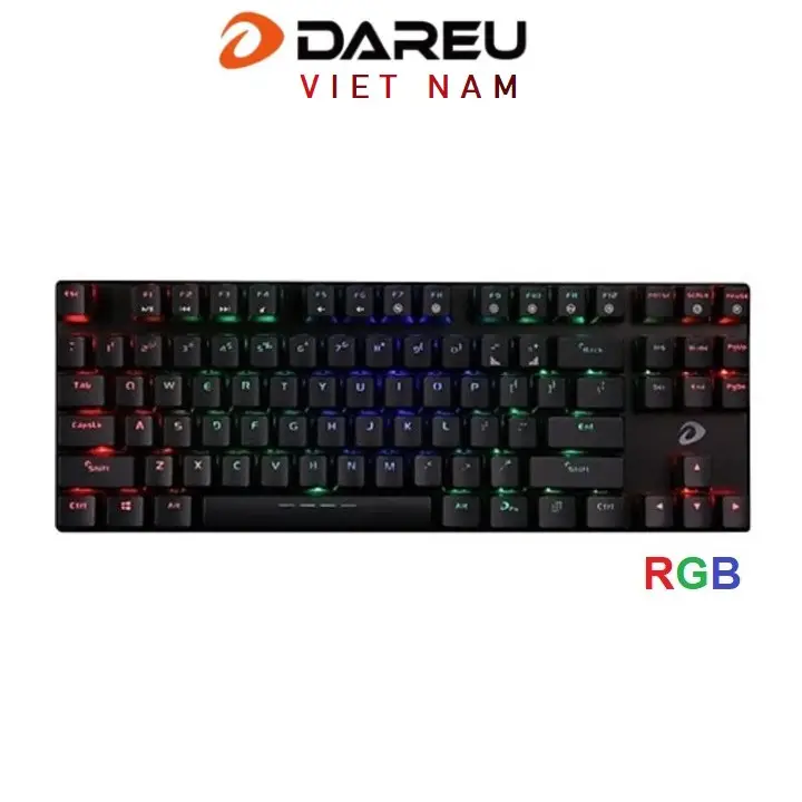 Bàn phím cơ DAREU EK880 led RGB (Blue/ Brown/ Red D switch)