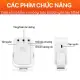 Chuông Báo Khách Hỗ Trợ Thu Âm Tiếng Việt Homematic MS68 MSPIR01. 