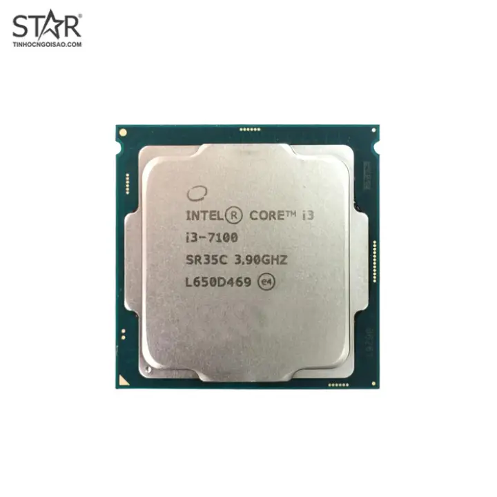 [HCM]CPU Intel Core i3 7100 (3.90GHz 3M 2 Cores 4 Threads) TRAY chưa gồm Fan